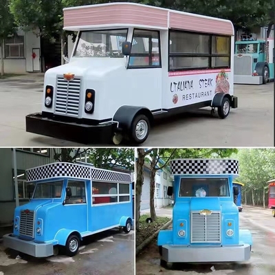 110v/220v 電動 移動 道路 ファーストフード スナック 飲食 バン トラック トレーラー キオスクカート