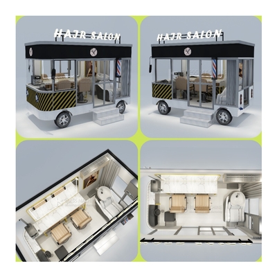 2022年 粉末ベースの電気移動型脱毛サロン 肉加工工場用のバン アウトレット