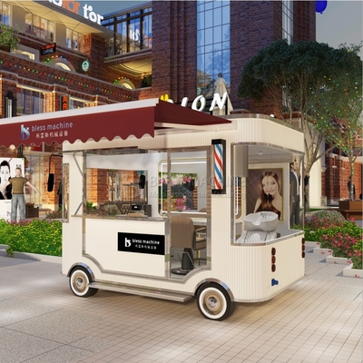 素材 電動 携帯 髪型 剃り パーマ スタイル サロン 理髪店 バン トラック トレーラー