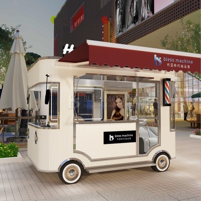素材 電動 携帯 髪型 剃り パーマ スタイル サロン 理髪店 バン トラック トレーラー
