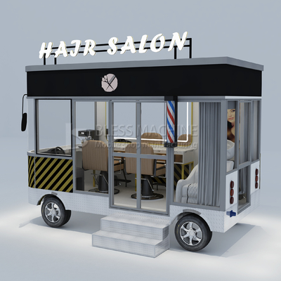 3.0kw 電動モバイル 髪型サロン 理髪店 スタイルのデザイン パーム バン トラック トレーラーカート