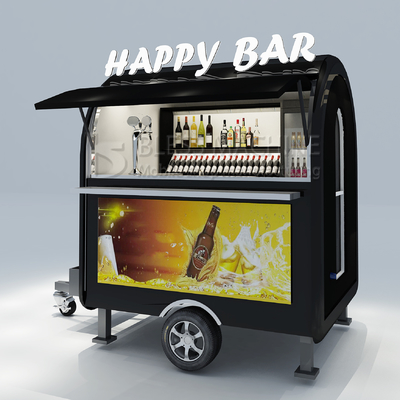 2022年 エレクトリック モバイル 凍った新鮮ビール ワイン コクテール 飲み酒 バー トレーラー