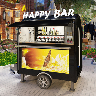 2022年 エレクトリック モバイル 凍った新鮮ビール ワイン コクテール 飲み酒 バー トレーラー