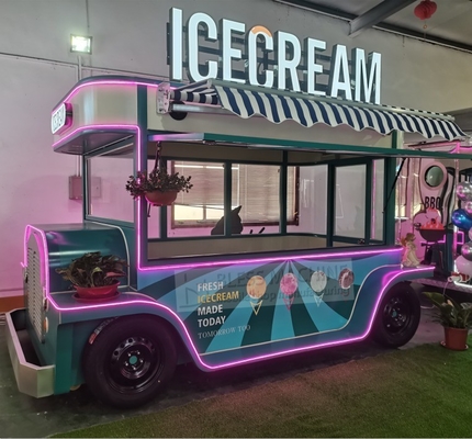 カスタマイズされた2022 多機能アイスクリーム 冷たい飲み物 コーヒー ミルクティー トラック バン トラック