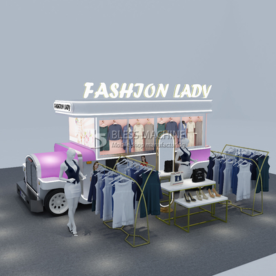 オーダーメイド 長さ 1500kg モバイル 女性用 服 カーボン トラック トレーラー