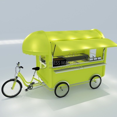 多目的モバイル ファストフード スナック 飲料 ペダル 自転車 スナック用 三輪車 2022年