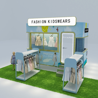 2022 電気 モバイル ファッション 服装販売のための子供服装トラック 便利