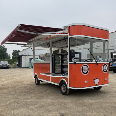 多用途 バッテリーパック ファーストフード スナック 飲食 貨物小売用のトラック車
