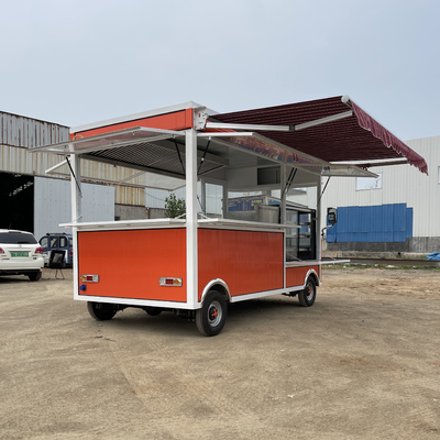 多用途 バッテリーパック ファーストフード スナック 飲食 貨物小売用のトラック車