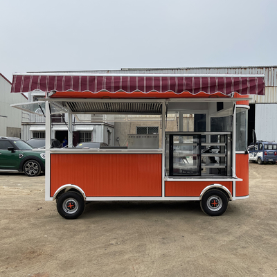 多用途 バッテリーパック ファーストフード スナック 飲食 貨物小売用のトラック車