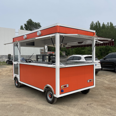 多用途 バッテリーパック ファーストフード スナック 飲食 貨物小売用のトラック車