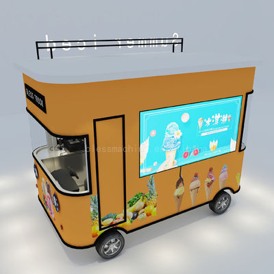 2022年 グローバル・エレクトリック・モバイル・アイスクリーム・コールド・ドリンク・トラック 夏のアイスに合わせた