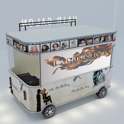 2023 電動モバイル ヘアサロン 理髪店 バン トラック トレーラー 家庭用ブティックカート