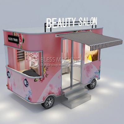 40km/h 電動 携帯 美容室 化粧品 スキンケア SPA バン トラック トレーラー