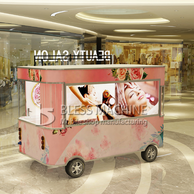 40km/h 電動 携帯 美容室 化粧品 スキンケア SPA バン トラック トレーラー
