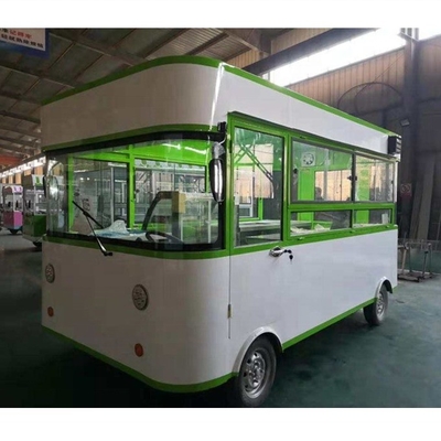 多機能 2000w 四輪電気ハンバーガー スナック 商用用用食器車