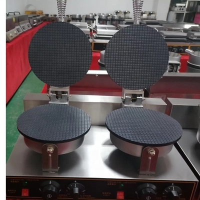 低投資で1400wの電力を持つ小売市場スーパーパフォーマンスワッフルマシン