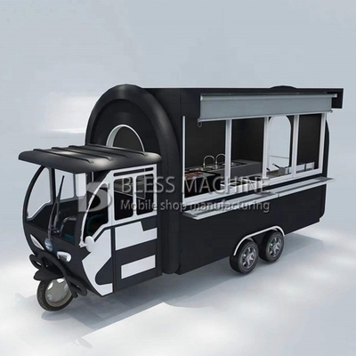 カスタマイズ可能な2022年 家庭用食品 三輪車 彫刻された金属プレートとステンレス鋼製