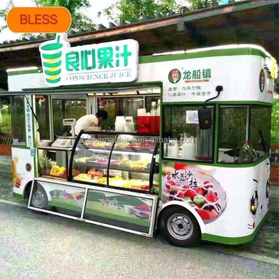 国内外の村で活発な需要を持つ食品カート/トラック