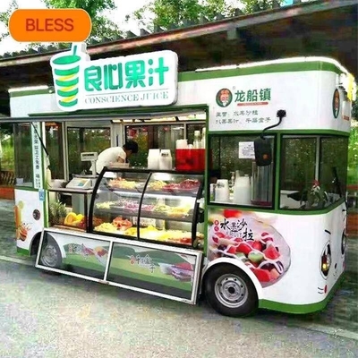600kg 広範囲 長期使用寿命 食品トレーラー 空流