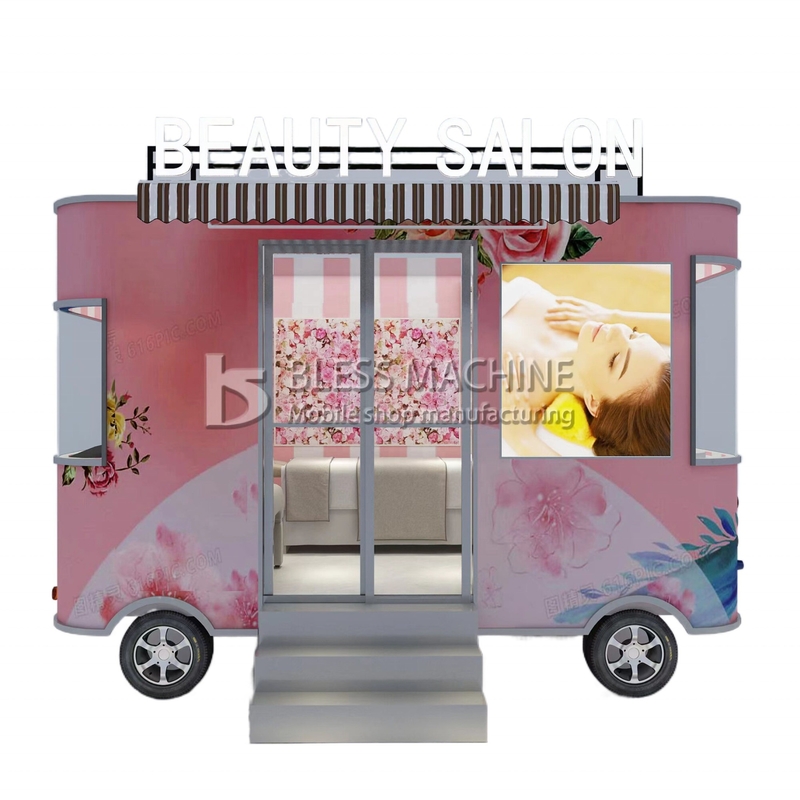移動式理髪店 85km 長距離と L420.00cm*W180.00cm*H230.00cmサイズ