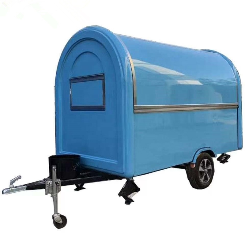 ワイナリー建設工事用の移動式不鋼ホットドッグカート/コンセッショントレーラー