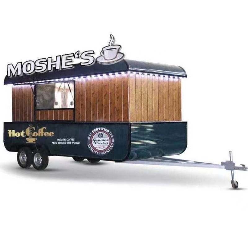 デザイン シルバー・スナック・フード・トレーラー ファーストフード・キオスク販売