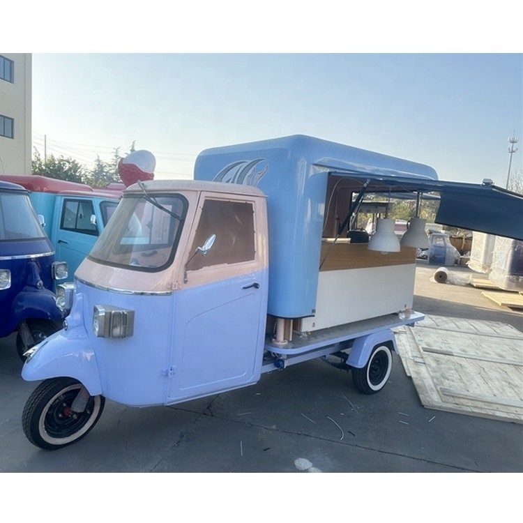 カスタマイズされた設備 現代の食品 クレープ トレーラー 最安値 35km-75km/h スピード
