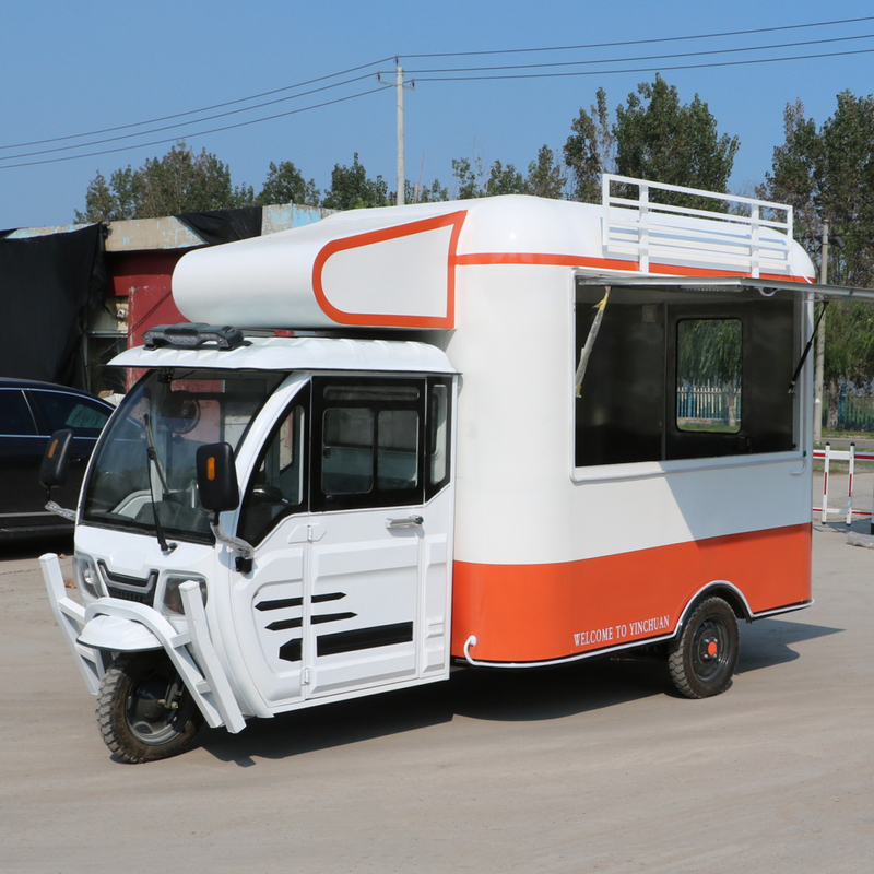 電圧 110v/220v 2023 多目的モバイル電気 ファストフード スナック飲料 三輪車