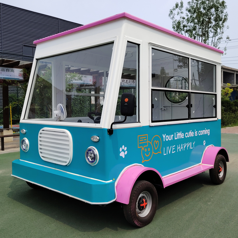 3KW-20kw 電動モバイル スナック 飲食 食品 トラック トレーラー スナック・ジュース