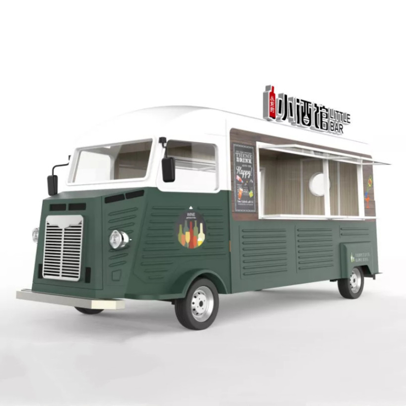 スナックフード 2023 多用途 電動モバイルバン ファーストフード 飲食 コーヒー トラック トレーラーカート