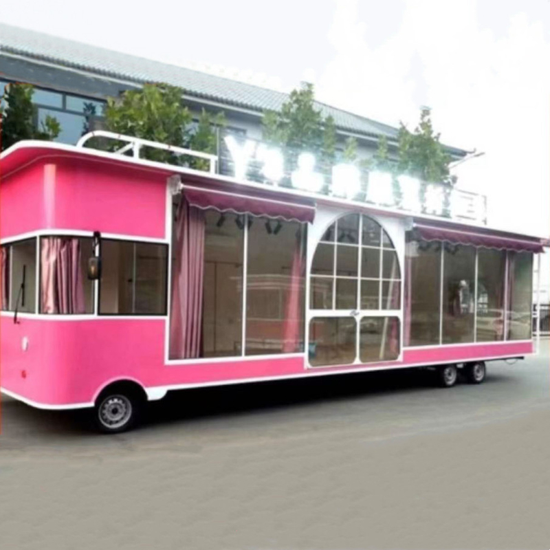 2023 電動モバイル ヘアサロン 理髪店 衣装台 バン トラック トレーラー ブティックカート