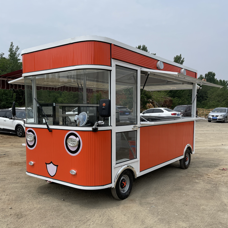 電気モバイルのブライドケーキ 誕生日ケーキ デザート パンケーキ ハンバーガーサンドイッチ ホットドッグ トラック トレーラー